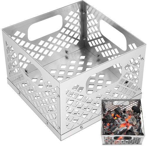 Stainless steel charcoal fire - charcoal,