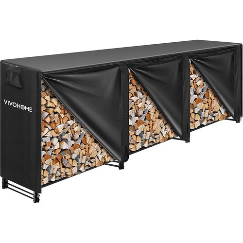 12ft heavy duty firewood rack - duty,